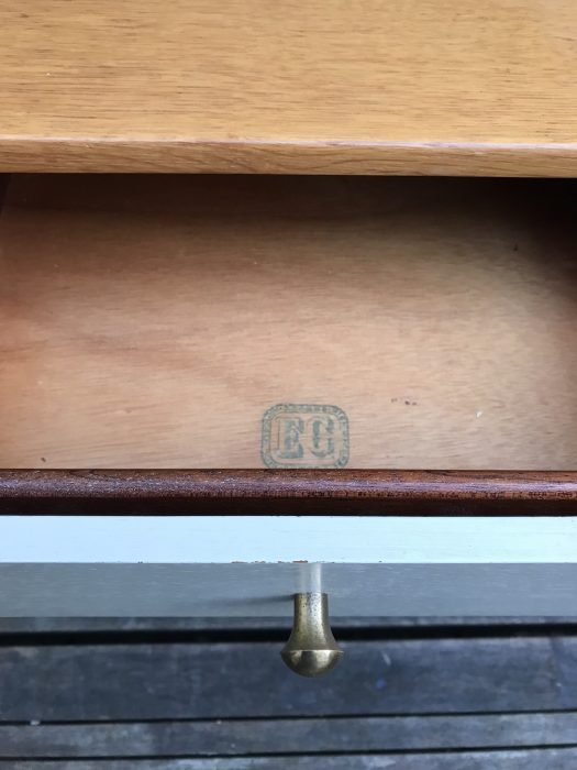 Mid Century Vintage G Plan Bedside Cabinet Table