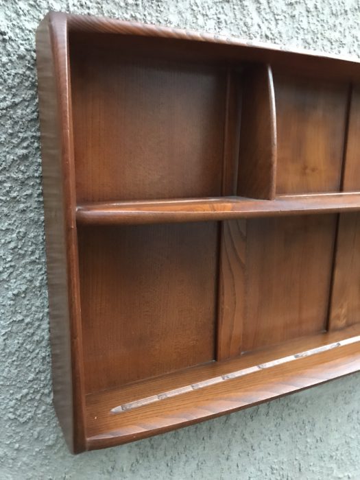 Mid Century Ercol Windsor Wall Mounted Shelf 