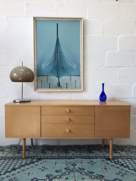 Vintage AVALON Sideboard Retro Mid Century Danish Scandi Style