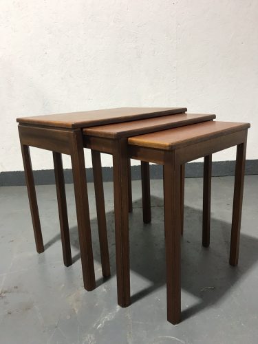 Retro 1970s Teak Nest Of Tables By McINTOSH