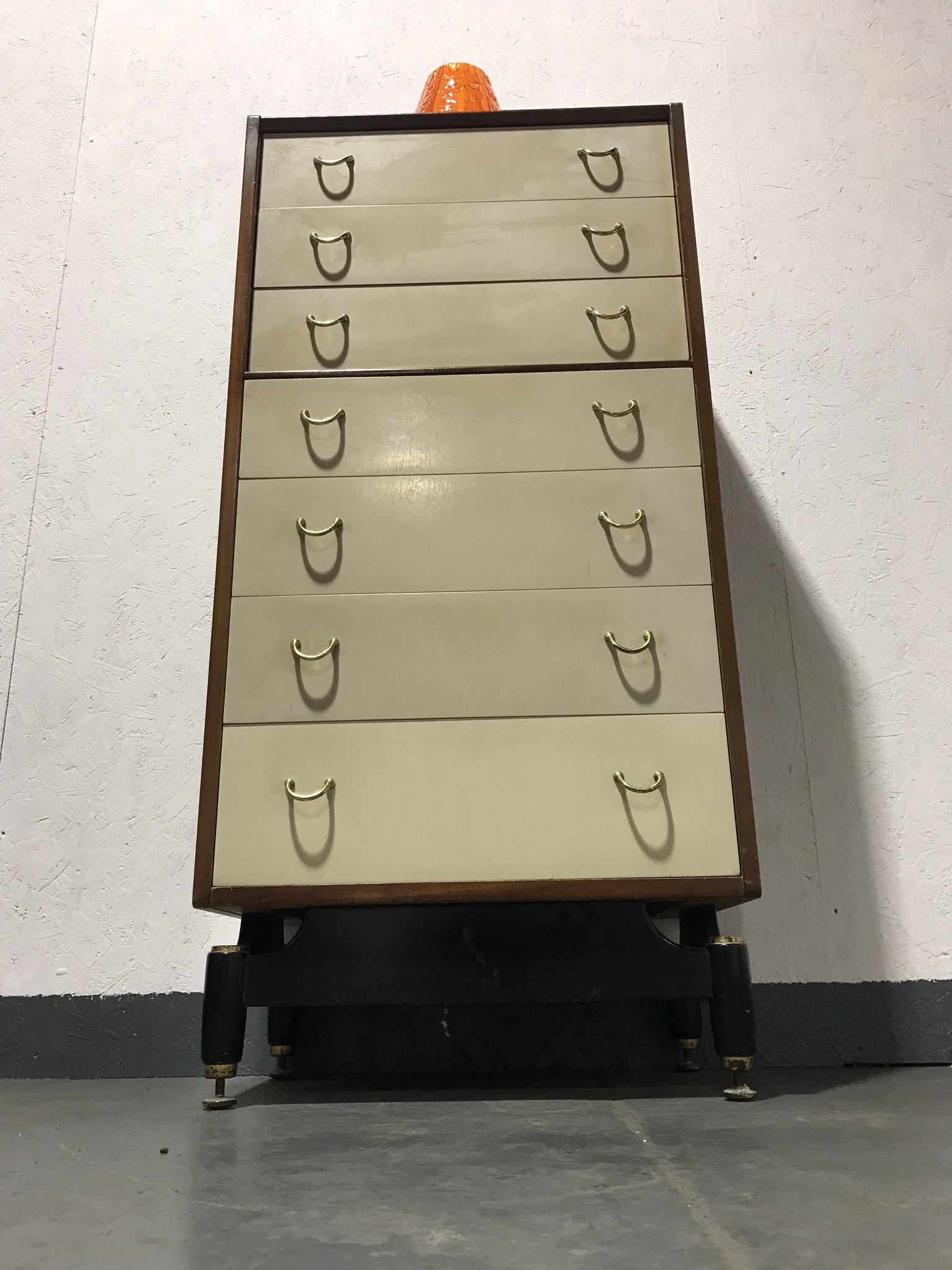 Vintage Retro Mid Century Original G Plan Chest of Drawers Tallboy