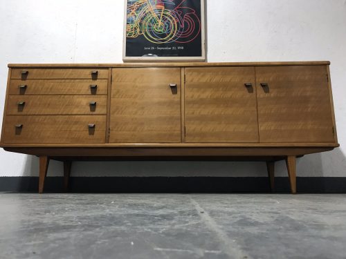 Vintage Mid Century AFRED COX for Heals Walnut Sideboard