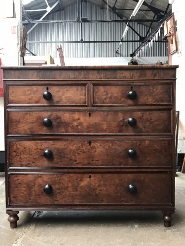 Antique Georgian Mahogany Chest of Drawers