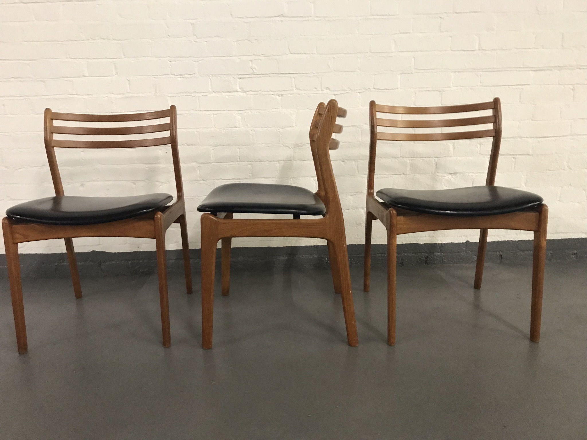 Mid Century Teak Danish / G Plan Style Dining Chairs 1960’s