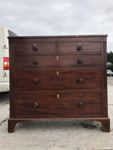 Stunning Antique Georgian Mahogany Chest of Drawers 