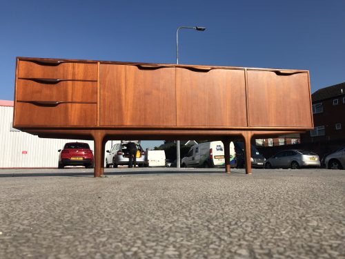 Mid Century MCINTOSH Large Teak Sideboard Credenza Drinks Cabinet