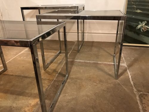 1970s Mid Century Vintage Howard Miller MDA Nest of Tables