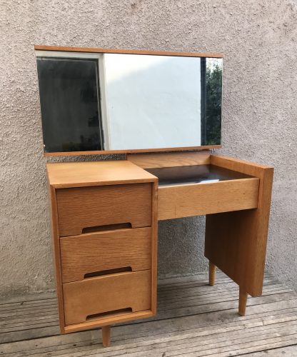 Mid Century Vintage STAG Dressing Table / Desk 'C' Range 1950s