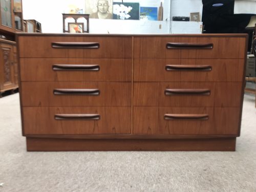 Classic Vintage G PLAN Teak Fresco Chest of Eight Drawers