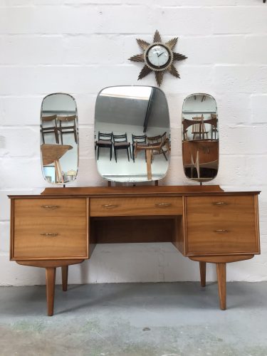 Vintage Mid Century Alfred Cox Dressing Table 