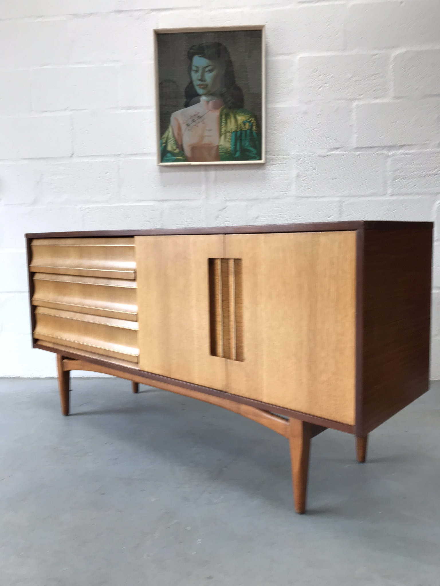 Mid Century 1950s EON Sideboard Credenza  'ELLIOT'S OF NEWBURY'