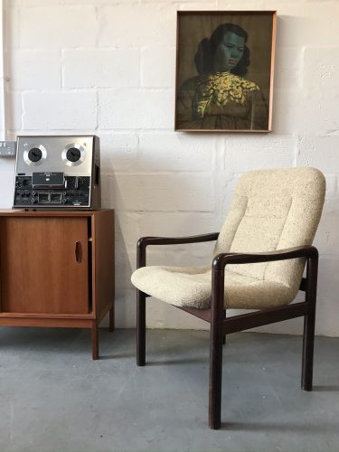 Danish Vintage Dyrlund Chair 8594 Rosewood