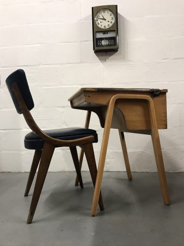 Vintage Mid Century School / College Desk 