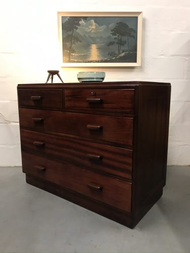 Vintage 1950s Mid Century A H Mcintosh Chest of Drawers