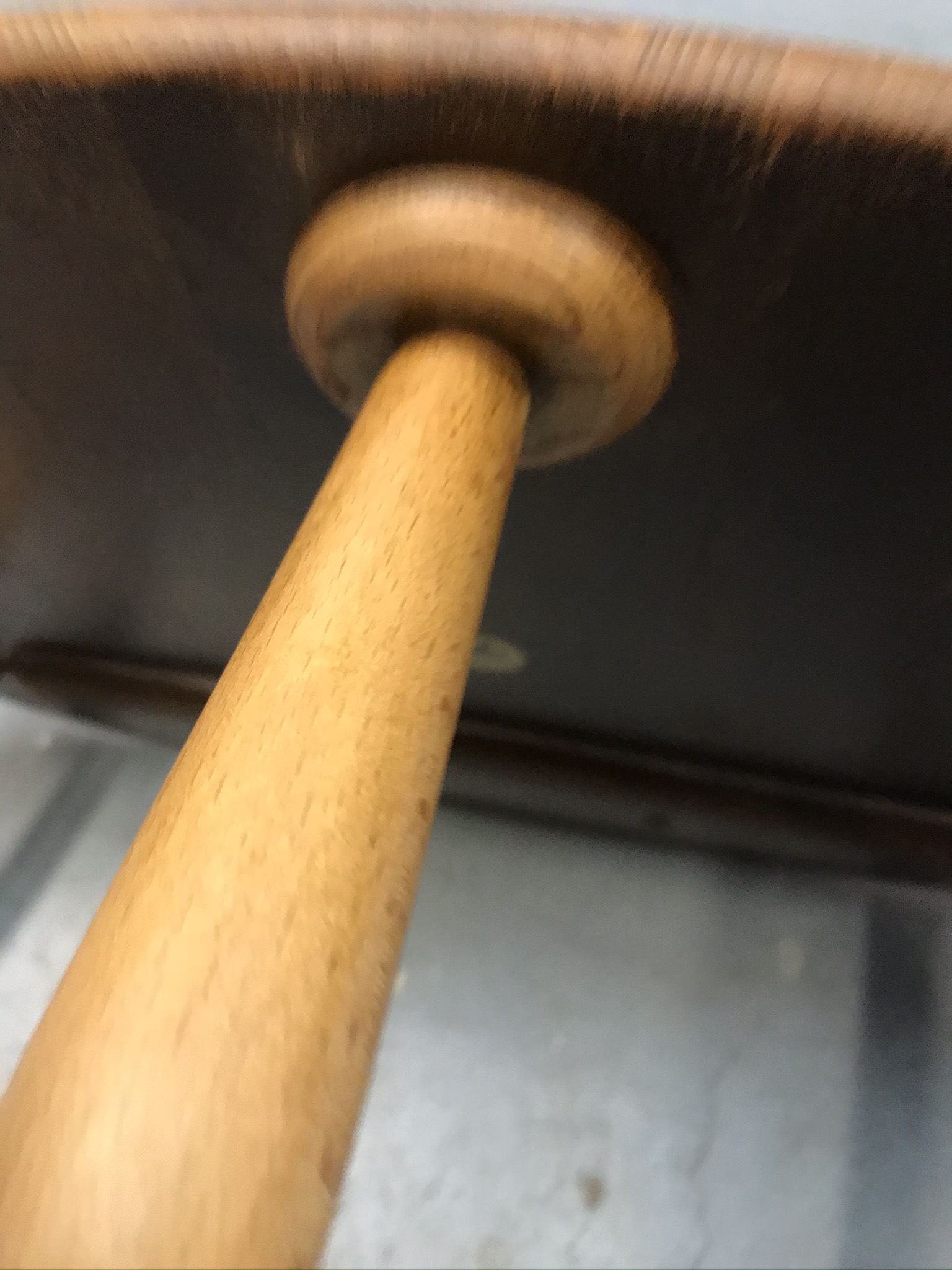 Large 1960s ERCOL Pebble Table Pavement Vintage