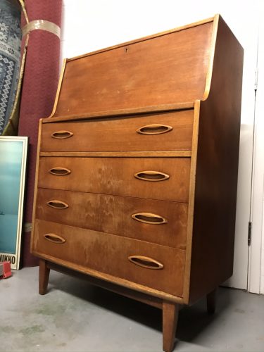 1960s Mid Century JENTIQUE Bureau Desk Drawers