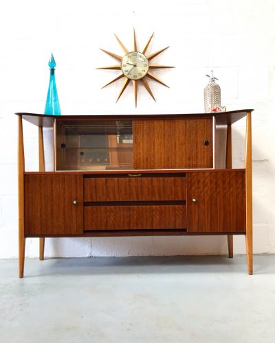 Retro Vintage Mid Century Beautility Drinks / Cocktail Cabinet 1950s 