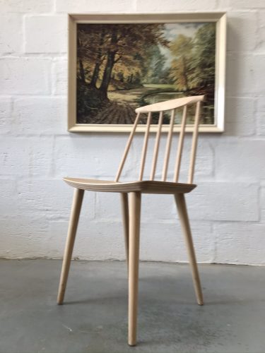 Single Danish J77 Chair Originally Designed by Volther