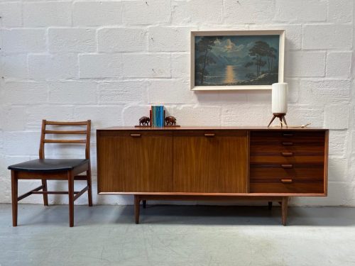 1960s Vintage Teak Scandart Sideboard Mid Century