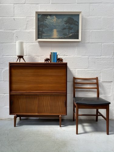 Vintage 1960s Teak Bureau by Robert Heritage for Beaver Tapley 