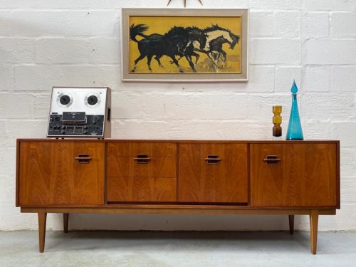 Nathan Furniture 'Corinthian' 1960s Teak Vintage Sideboard