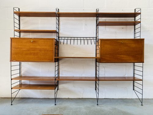 1960s Mid Century Shelving Unit by Brianco