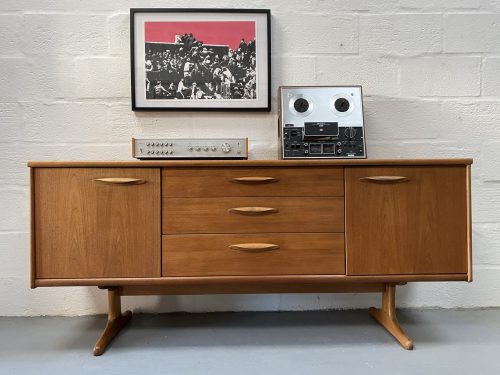 Vintage Mid Century 1960s Austinsuite Teak Sideboard