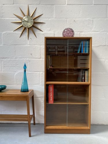 Mid Century Book / Display Cabinet by Morris of Glasgow