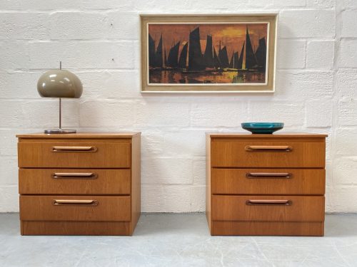 Matching Pair of Meredew Bedside Cabinets