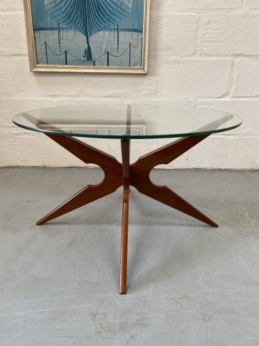 Vintage Danish Teak 'Spider' Coffee Table by Vladimir Kagan for Sika Mobler, 1960s 