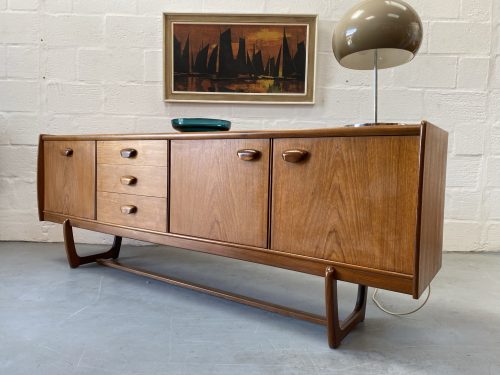 Retro 1960s Teak Sideboard By Portwood Furniture 