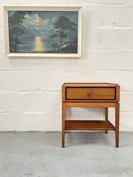 Vintage 1950s Loughborough Bedside / Side Table for Heals