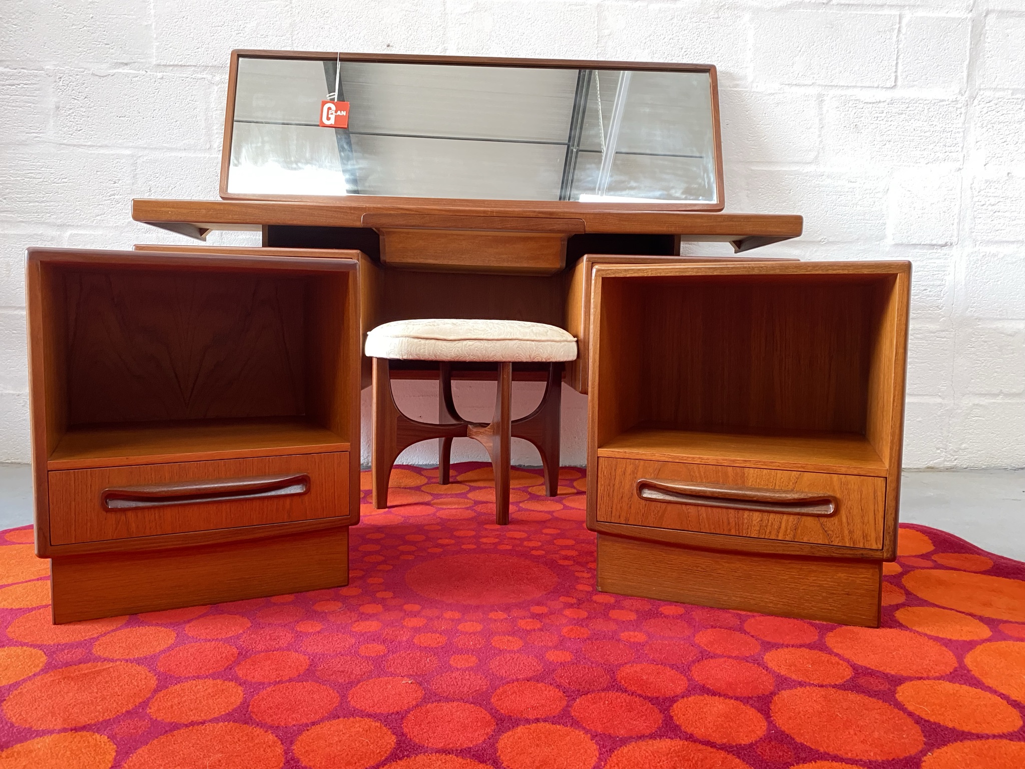 Pair Of Retro G Plan ‘Fresco’ Bedside Cabinets