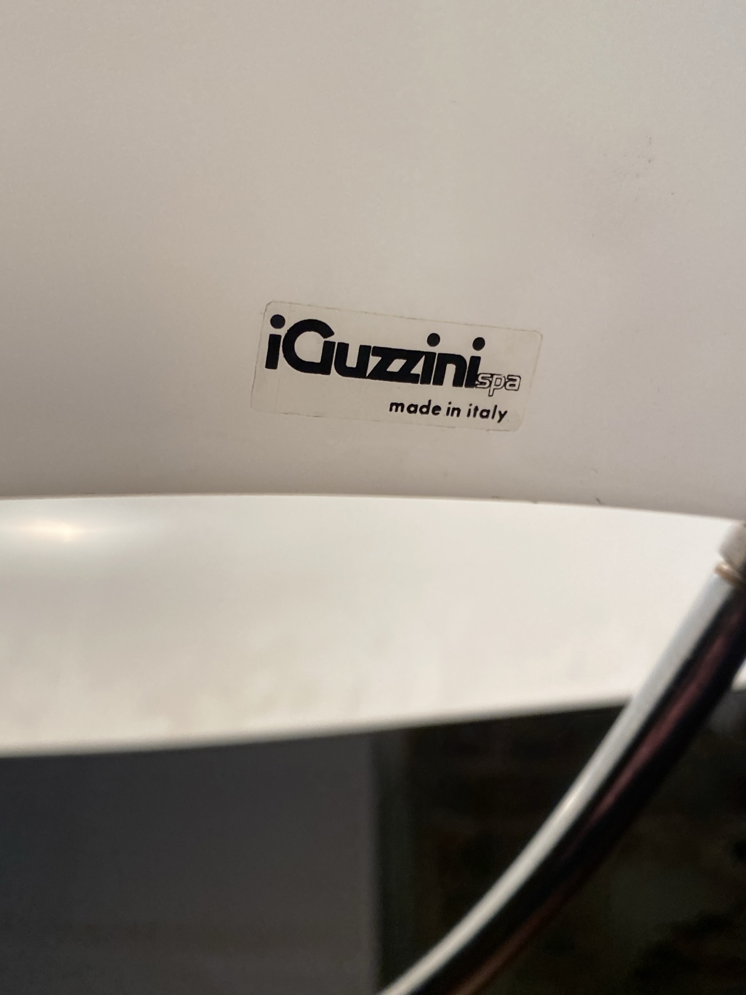 Original Large 1970s iGuzzini Rise and Fall Pendent Light Shade