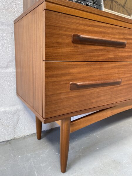 Mid Century William Lawrence Mid Century 6 Drawers Chest