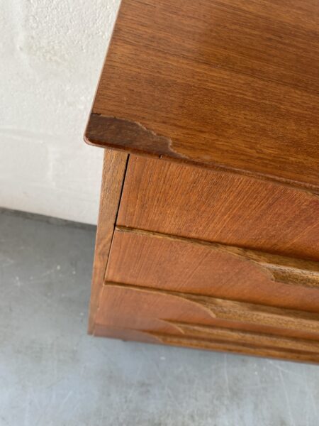 Chest of 5 Drawers in Teak by Beeanese, 1960s