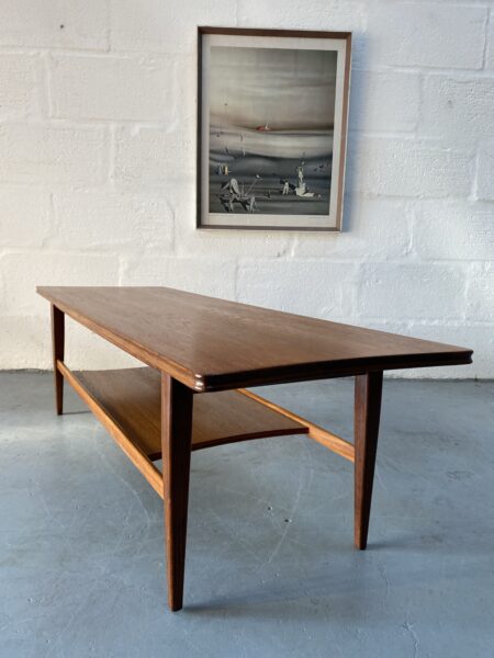 Richard Hornby Two-Tier Coffee Table Mid Century Vintage