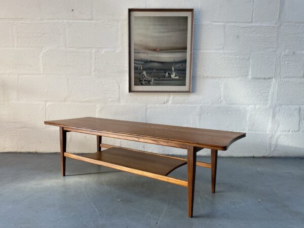 Richard Hornby Two-Tier Coffee Table Mid Century Vintage