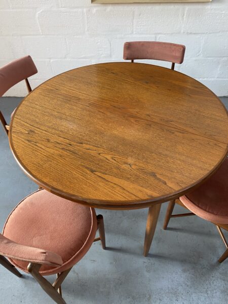 Vintage G Plan Fresco Dining Table and 4 Chairs 