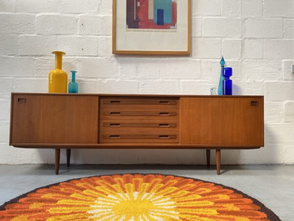 Vintage Mid Century Sideboard by Clausen & Son of Silkeborg, Denmark