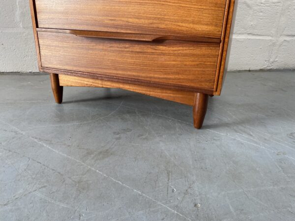 Vintage Walnut Chest of Drawers by White & Newton