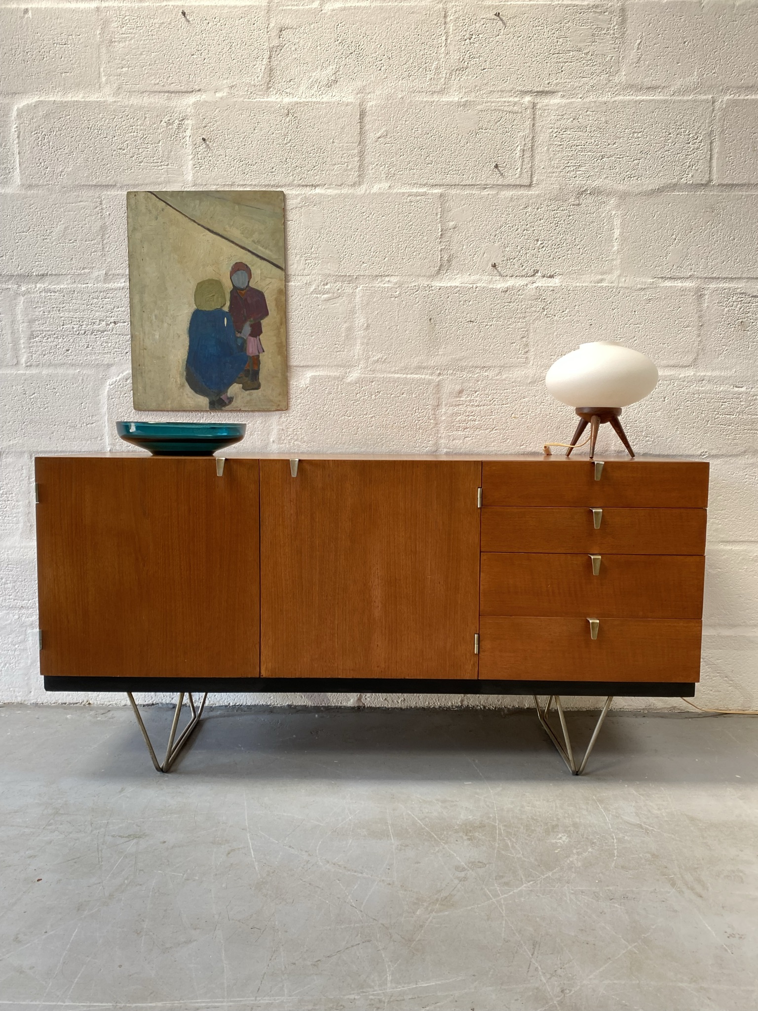 Vintage Mid Century Stag 'S Range' Sideboard