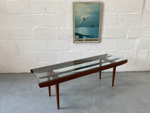 Vintage Mid Century Coffee Table by Poul Volther for Frem Rojle