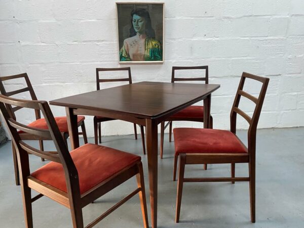 Richard Hornby For Fyne Ladye Furniture Dining Table & 5 Chairs