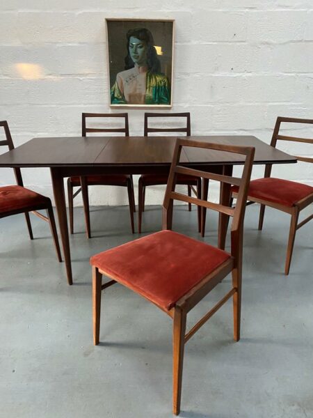 Richard Hornby For Fyne Ladye Furniture Dining Table & 5 Chairs