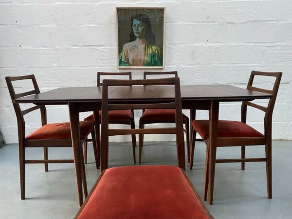 Richard Hornby For Fyne Ladye Furniture Dining Table & 5 Chairs