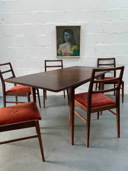 Richard Hornby For Fyne Ladye Furniture Dining Table & 5 Chairs