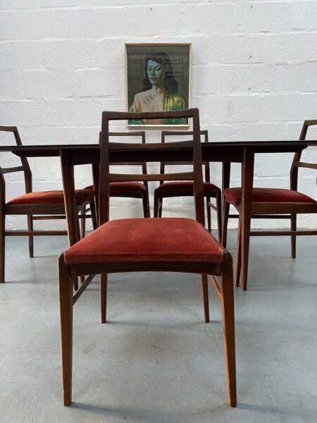 Richard Hornby For Fyne Ladye Furniture Dining Table & 5 Chairs