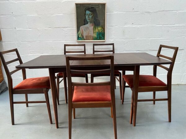 Richard Hornby For Fyne Ladye Furniture Dining Table & 5 Chairs
