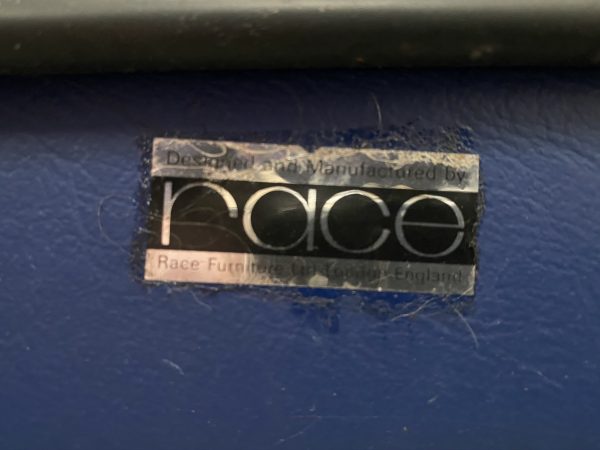 Vintage Single Ernest Race Auditorium Chair, 1960s